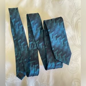 Ted Baker London blue geometric tie